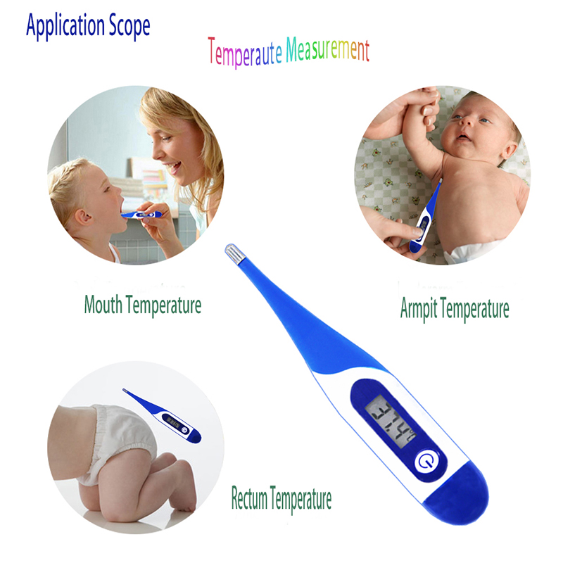 2019 Termometr Baby Wielofunkcyjny kontakt Elektroniczny miernik temperatury ciała