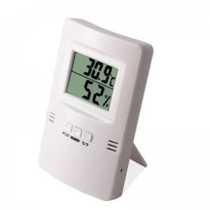 Ultra cienki i pojedynczy cyfrowy termometr i higrometr LCD + -1 ° C + -5% wilgotności względnej