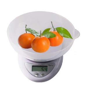 Cyfrowa waga do ważenia żywności z miską o wadze 0,1 g 7 g precyzyjnego cyfrowego domu