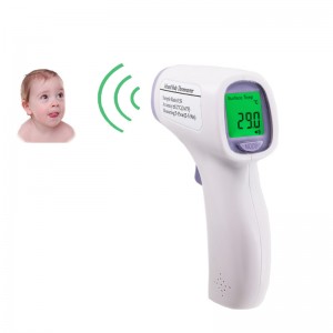 Termometr na czoło podczerwieni mierzący zmiany w ciele dziecka